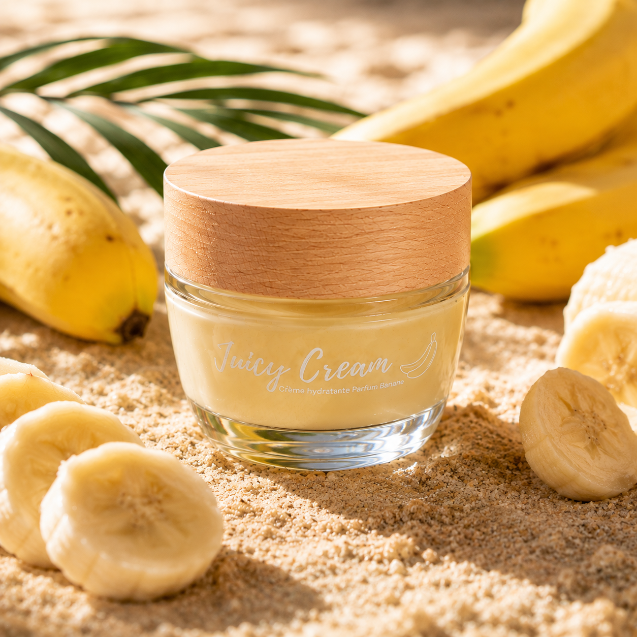 Juicy Cream – Crème Hydratante Visage Banane – 50 ml