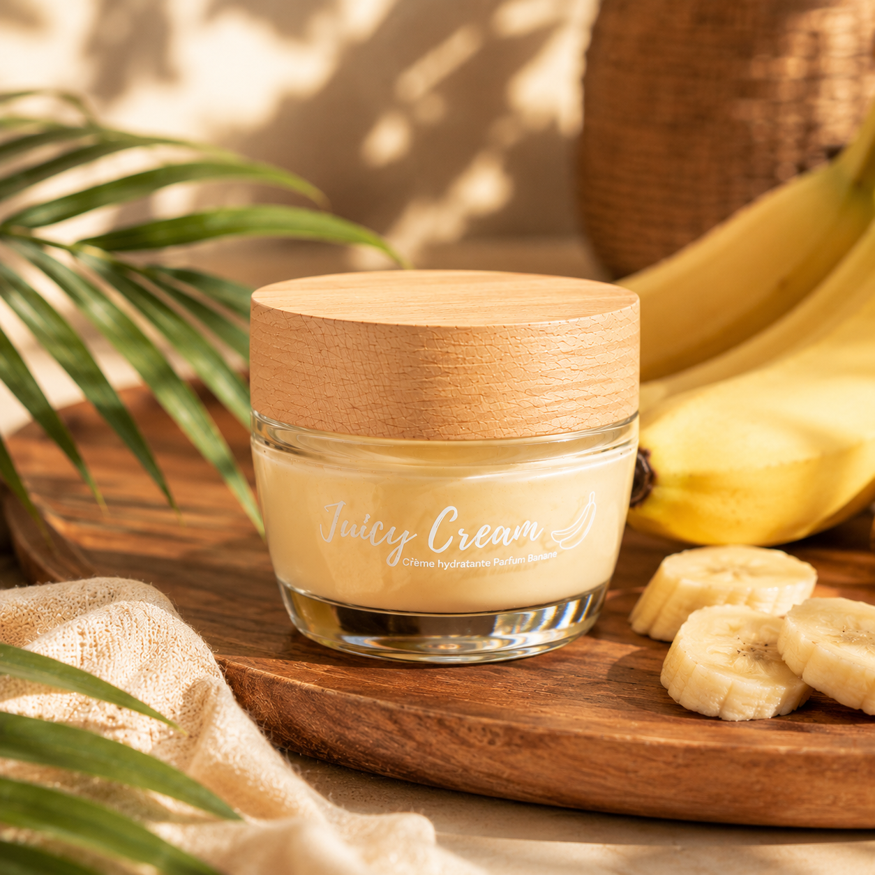 Juicy Cream – Crème Hydratante Visage Banane – 50 ml